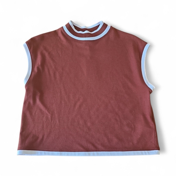 CALIA by Carrie Underwood Tops - Calia- Women's Rib Mock Crop Tank